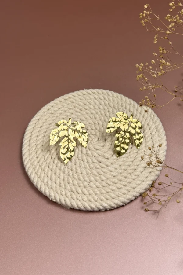 Autumn-Essence-earrings-inspired-by-the-maple-leaf-crafted-in-18k-gold-plated-bronze