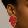 Autumn-Glow-Earrings-handcrafted-with-Miyuki-beads-woven-piece