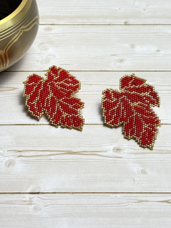 Autumn-Glow-Earrings-handmade-with-Miyuki-glass-beads