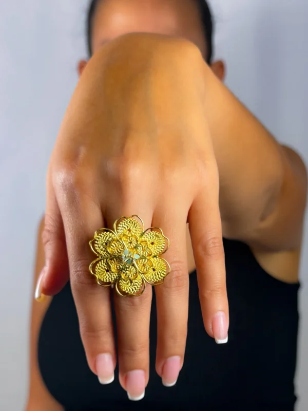 Flower-of-Life-ring-crafted-in-18k-gold-plated-bronze-with-an-artisanal-floral-design-3-scaled