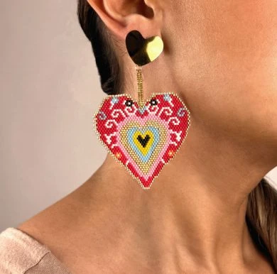 Earrings-miyuki-gici